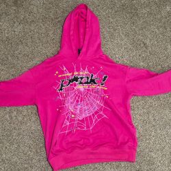 Pink Spyder Hoodie