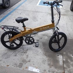 G Force Electric Foldable Bike. 20in  750watt