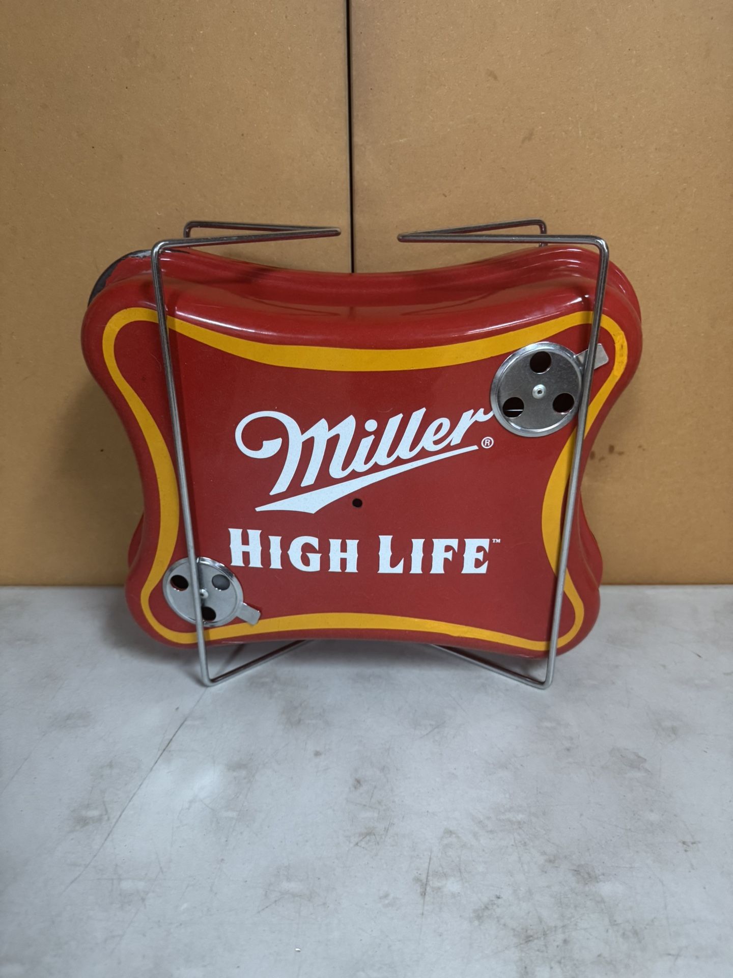 Vintage Miller High Life Portable BBQ Grill