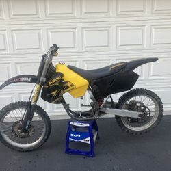 1999 Suzuki RM250 Complete rolling Chassis Electric Conversion Dirt Bike RM 250 Motocross OEM Factory Custom 