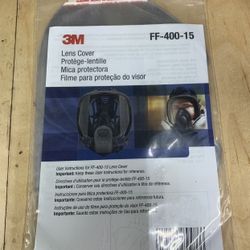 New- 3M Lens Cover FF-400-15 Qty 25/pkg 