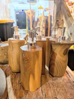 Wooden Soap dispenser