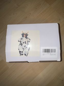Inflatable cow costume
