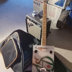 Guitar And Speaker