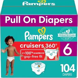 Diapers - 104 Count
