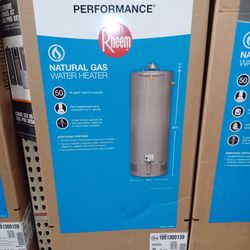 New Water Heater With Installation