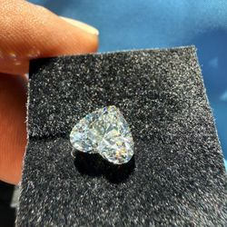 3.03 Carat Heart Brilliant D Vs2 Lab grown Diamond