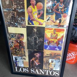 Kobe Bryant Signed Framed Pictures