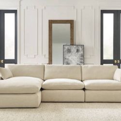 Brand New Sectional With Chaise Only $1399