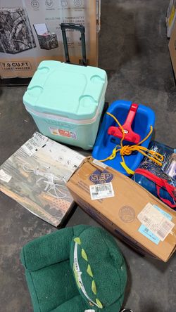 Mixed Lot – Cooler, Swing, Drone Box & More