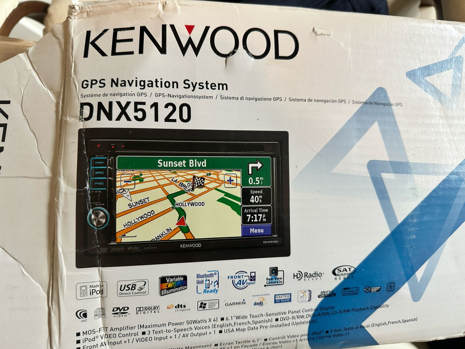 Kenwood GPS Navigation For Car