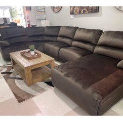 R1S42__ Zero Wall Power Reclining Sectional Couch With Chaise* Brand New * P A Y   E A S I L Y