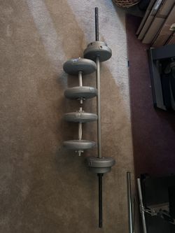 Weights- Dumbells With Bars