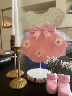 30 piece Custom Baby Girl shower bundle
