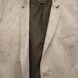 Men's Grey Blazer XXL