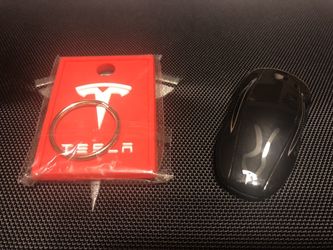 Tesla keychain, new
