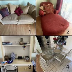 Living Room And Dining Set Available 