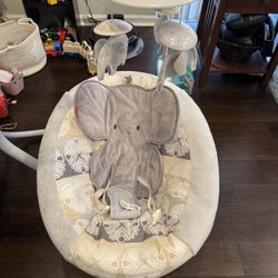 Fisher-Price Elephant Safari Cradle ‘n Swing
