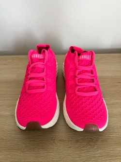 Nobull AllDay Knit Neon Pink Running Shoe