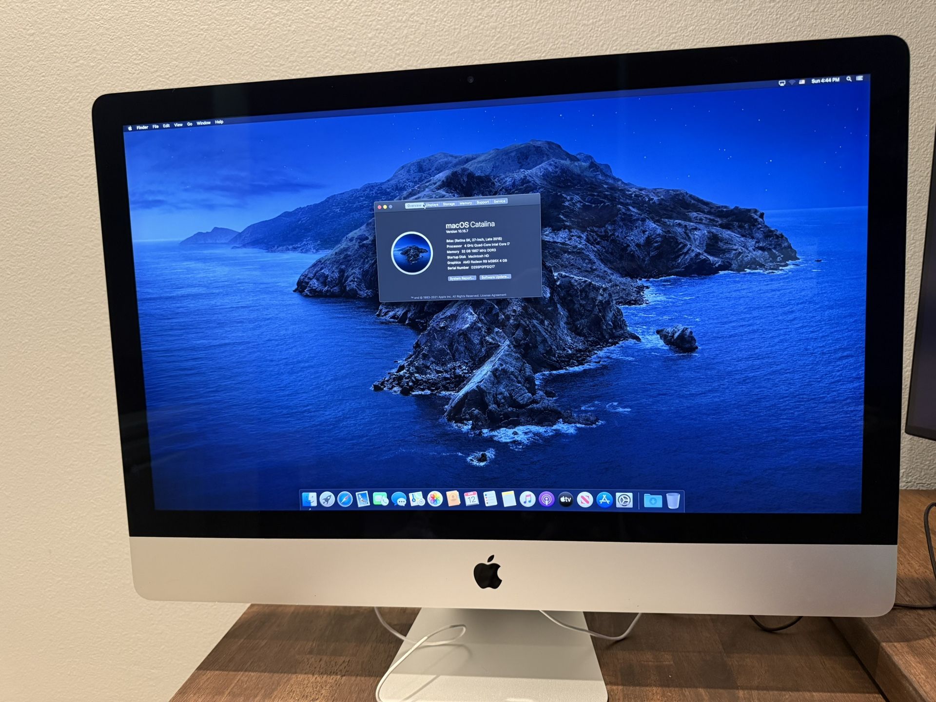 iMac 5K 27 Late 2015 SSD 1TB Macデスクトップ iMac 5K 27 Late