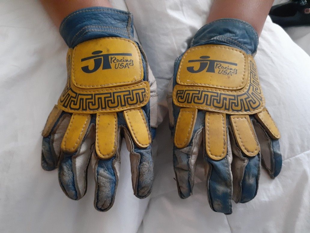 新品JT RACING USA MXRACING 悪い GLOVE 黒×黄 Sサイズ