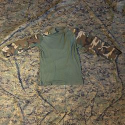 Rothco Woodland Camo Combat Shirt – Military Surplus