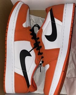 New Men’s Size 9.5 Jordan 1 Low Starfish 