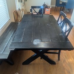 5 Piece Table With Extender