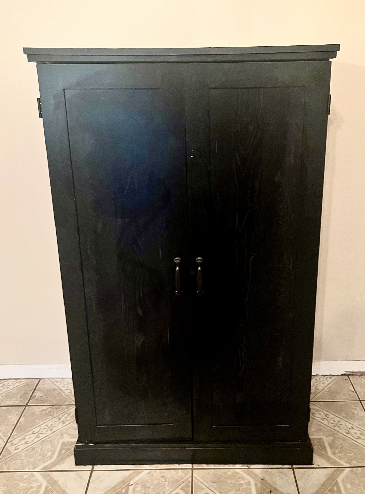 Black Armoire Desk