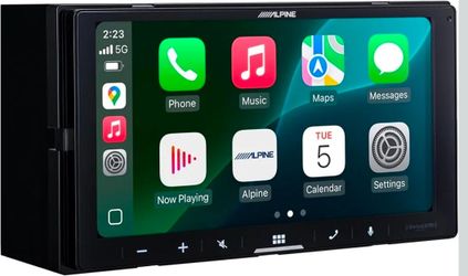Alpine iLX-W770-M Digital Multimedia Receiver with Wireless CarPlay and Android Auto Compatibility