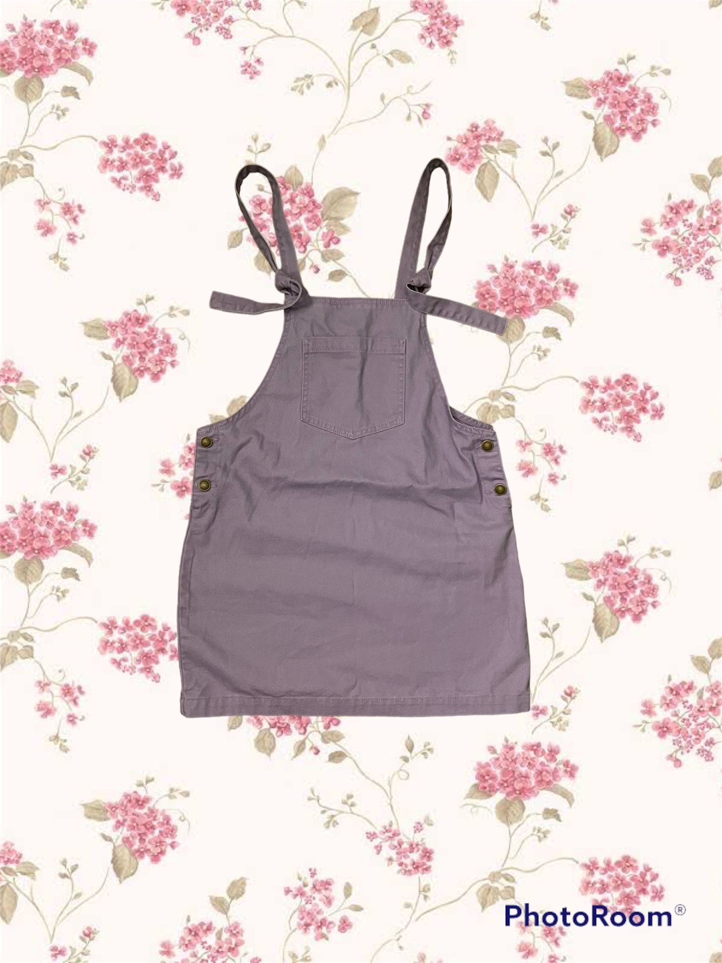 Purple Overall Skirt