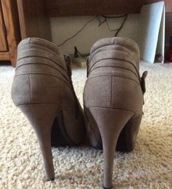 Grey heels