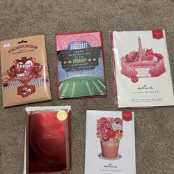 Valentine’s Day Hallmark Cards NEW