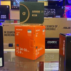 Sony FE 24-50mm F2.8 With PolarPro 67 UV Filter 