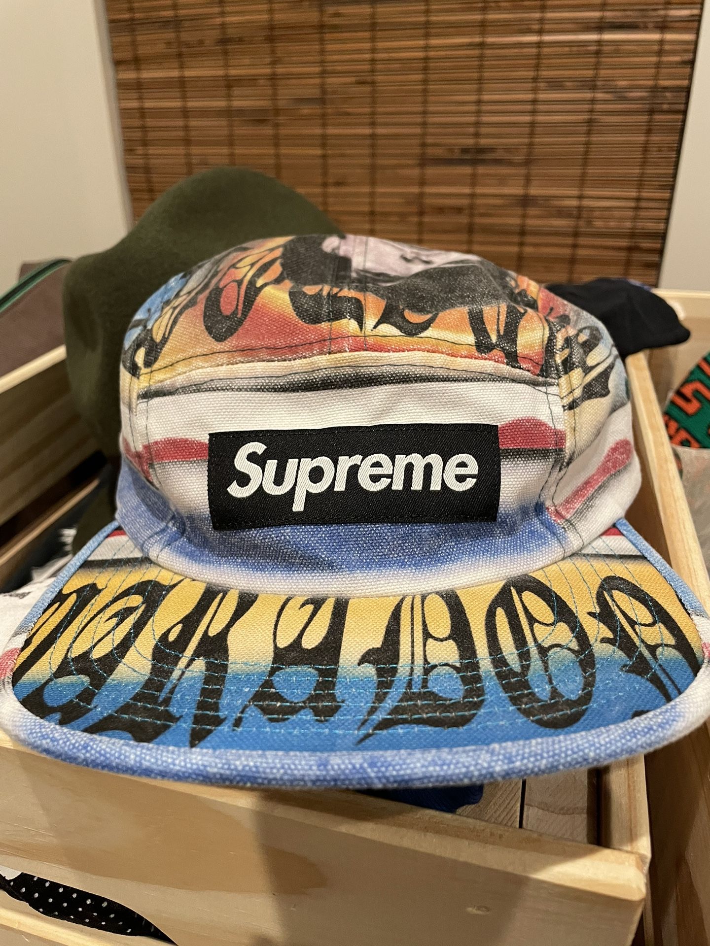 SS24 NEW Supreme Maradona Camp Cap
