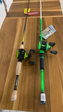(2) Baitcast rod and reels, each priced separately