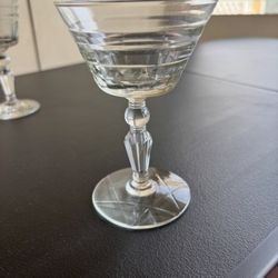 5” Tall Sherbet Glasses 
