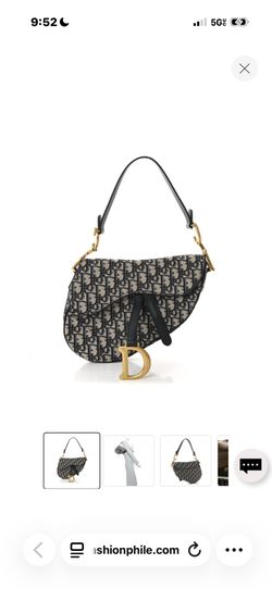 Brand new condition saddle bag dior
