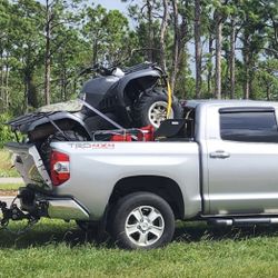 4- Wheeler Rack For Your Truck Used One Time