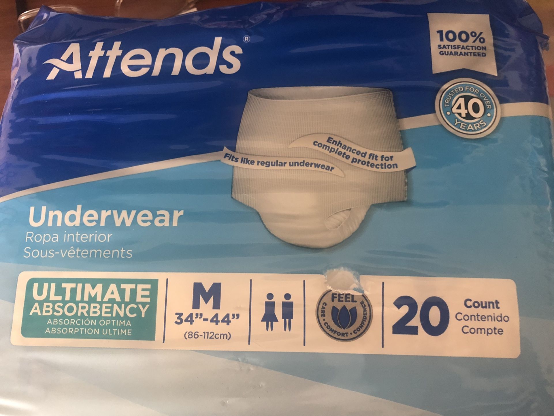 I Have 6 Packs Of Adult Size Pull Up Underwear Disposables