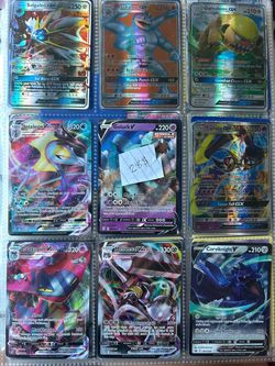 Pokemon card bundle of ex and gx cards