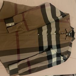 Real Burberry Shirt Size Small