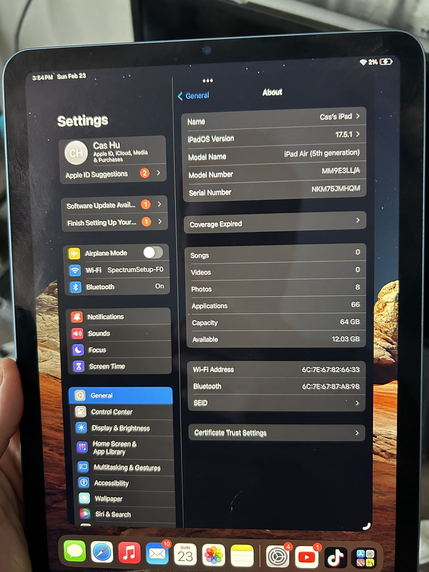 Apple iPad Air 5th Gen