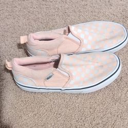 Vans Girls 3.5 Slip Ons