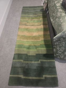 Original Nepalese hand made wollen rug