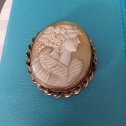 Antique Victorian Shell Cameo