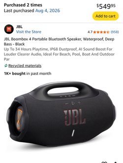 JBL Boombox 4