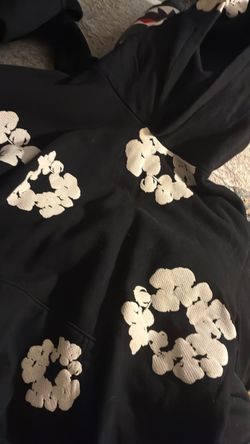 Black denim tears hoodie