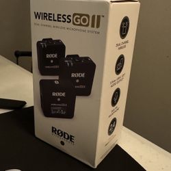 RØDE - WIRELESS GO II Dual Channel Wireless Microphone System