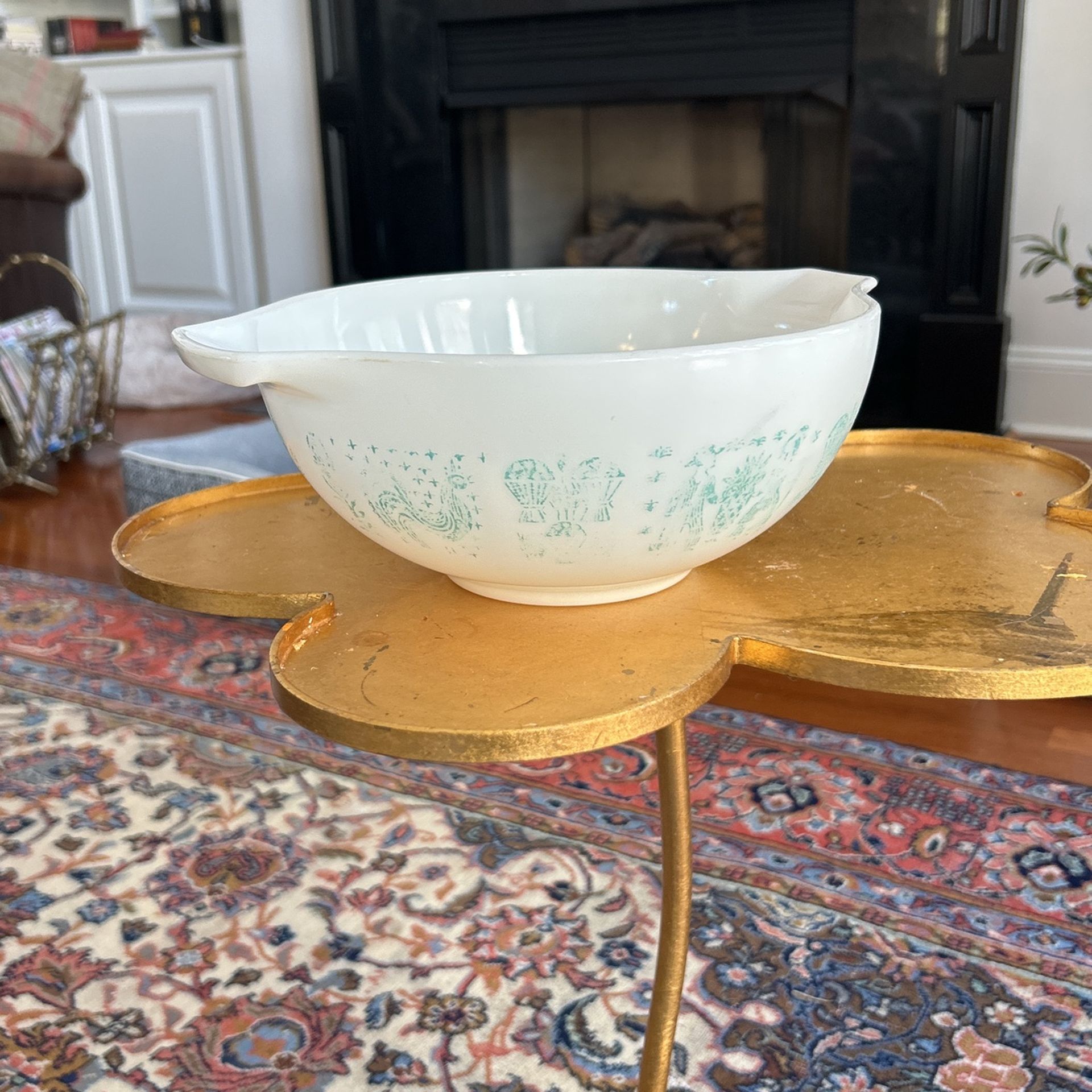 White Pyrex Bowl